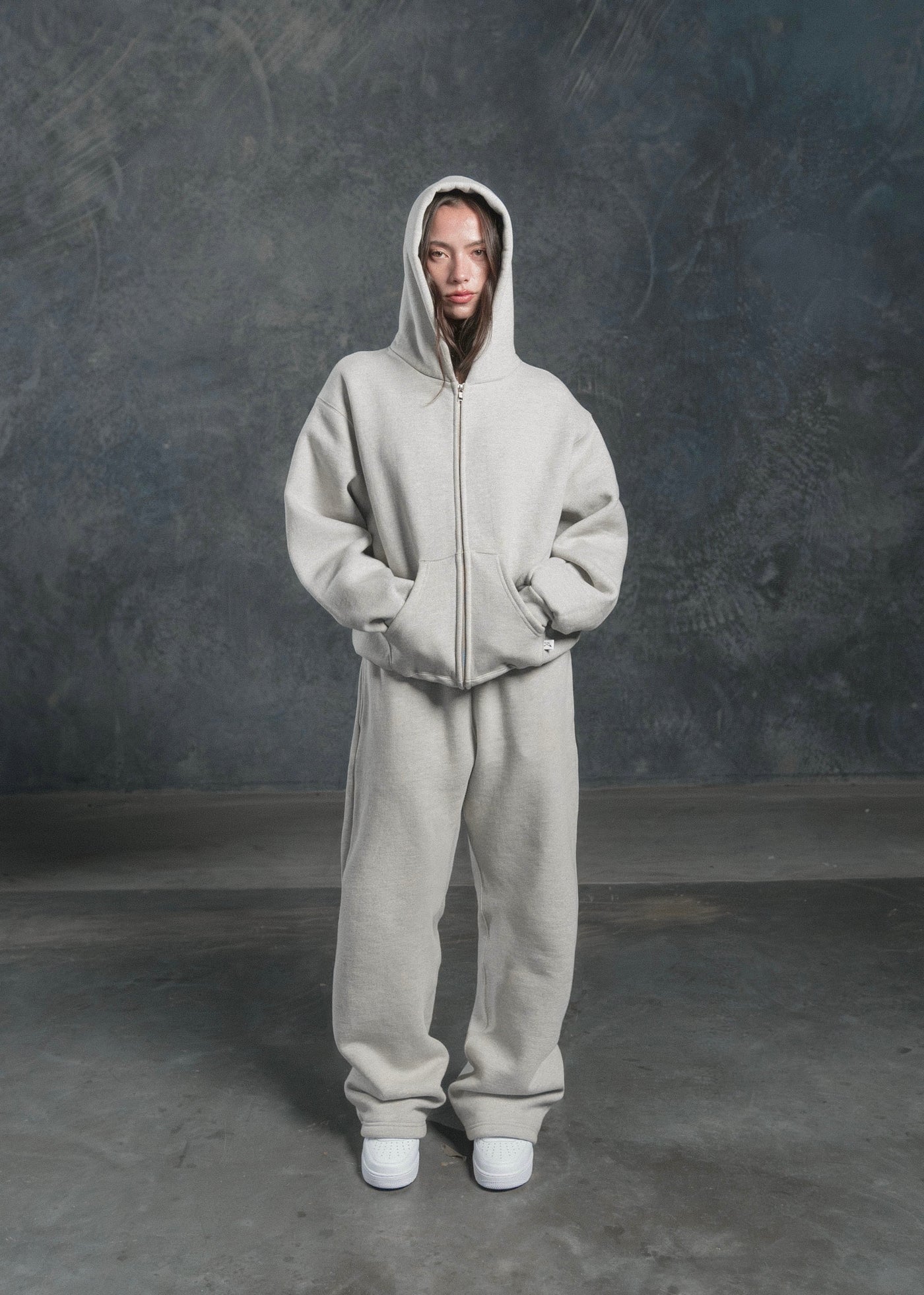 Garment Alchemist® Grey Zip-up