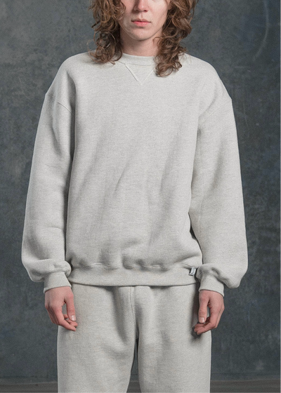 Garment Alchemist® Grey Crewneck