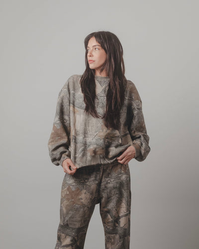 Garment Alchemist® Camo Crewneck